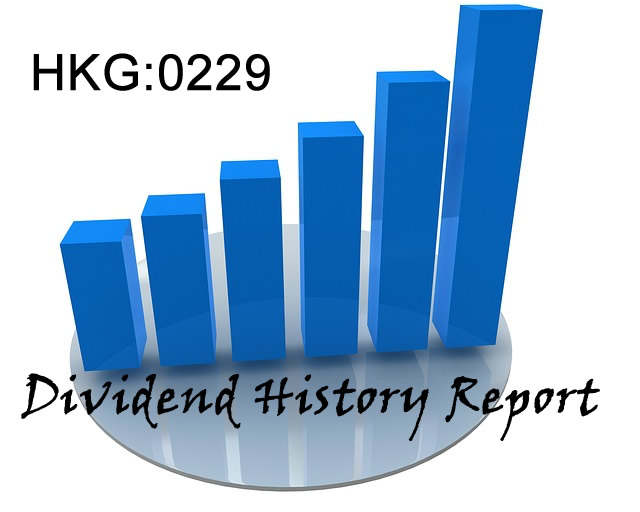 0229.HK Raymond Dividend History Report