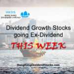 Sep 5 – Sep 9~ Companies that go Ex-Dividend