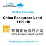 CHINA RES LAND HKG:1109 - Hong Kong Blue Chip stock