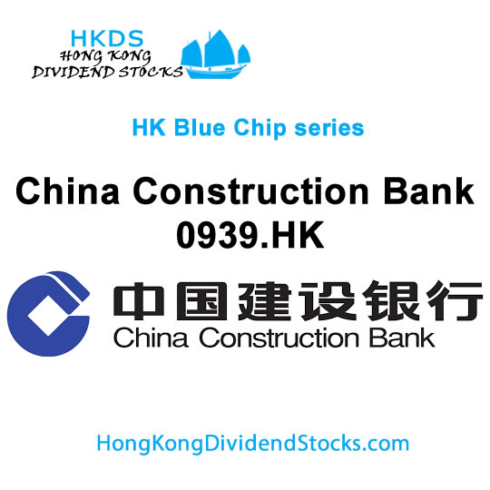 China Construction Bank  HKG:0939 – Hong Kong Blue Chip stock