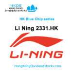 Li Ning HKG:2331 - Hong Kong Blue Chip stock