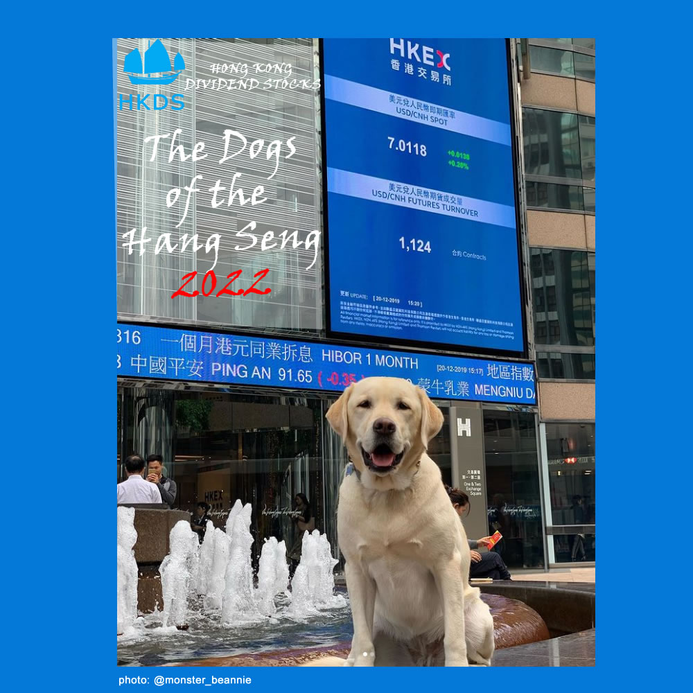 Who are the 2022 Dogs of the Hang Seng?