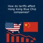 How do tariffs affect Hong Kong blue chip stocks?